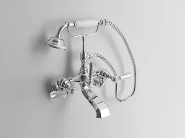 BEATRICE - Wall-mounted bathtub tap with hand shower by Park Avenue - view 2